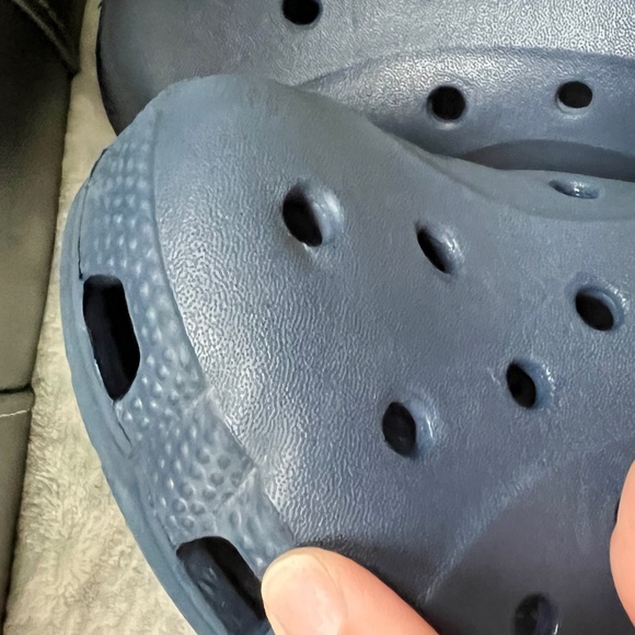 Classic Crocs Clogs in Navy Blue - Picture 8 of 8